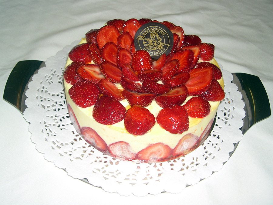 Patisserie fraises